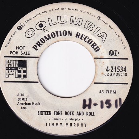 Sixteen Tons -Tennessee Ernie Ford und deutsche Covers