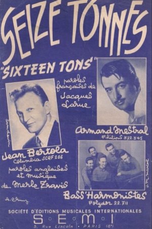 Sixteen Tons -Tennessee Ernie Ford und deutsche Covers