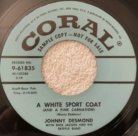 JOHNNY DESMOND