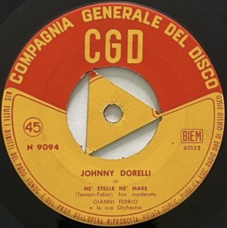 JOHNNY DORELLI aus Italien