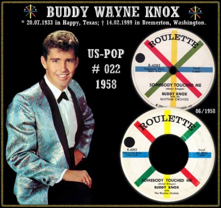 BUDDY KNOX - HOT 100 - 1958