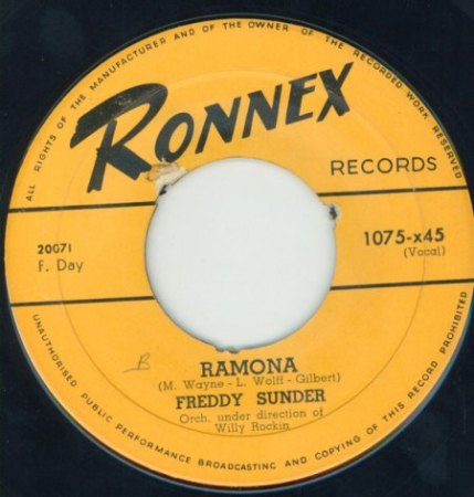 FREDDY SUNDER - FREDDY & THE FENDER BOYS (Brandy Raylant)