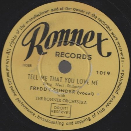 FREDDY SUNDER - FREDDY & THE FENDER BOYS (Brandy Raylant)