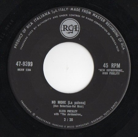 Beispiele für die Zusammenarbeit der deutschen RCA mit der RCA Italiana