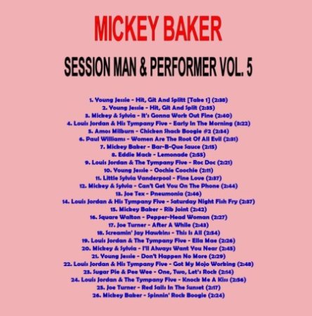 MICKEY BAKER mit SYLVIA, KITTY und Solo