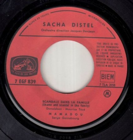 SACHA DISTEL