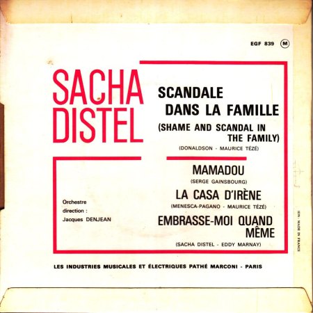 SACHA DISTEL