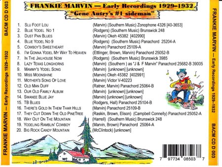 FRANKIE MARVIN