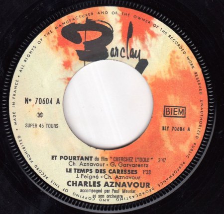 CHARLES AZNAVOUR