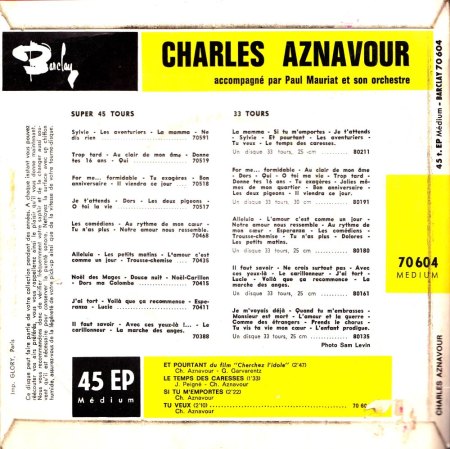 CHARLES AZNAVOUR
