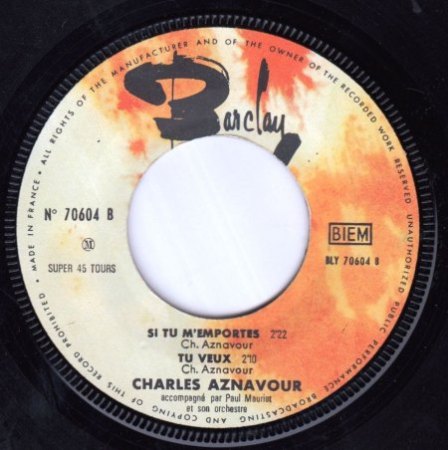CHARLES AZNAVOUR