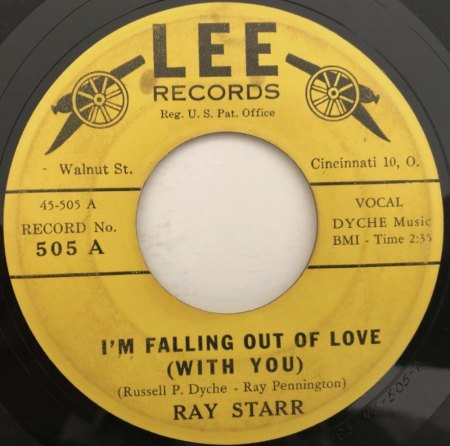 RAY PENNINGTON alias Ray Starr