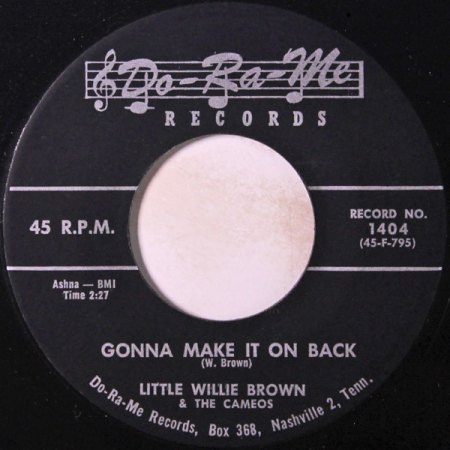 (LITTLE) WILLIE BROWN
