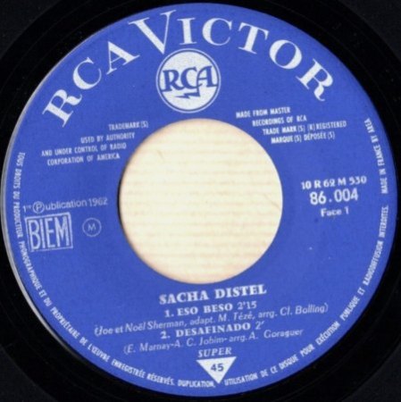 SACHA DISTEL
