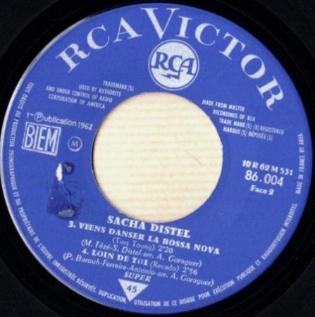 SACHA DISTEL