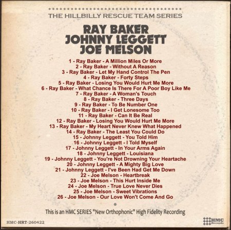 JOHNNY LEGGETT