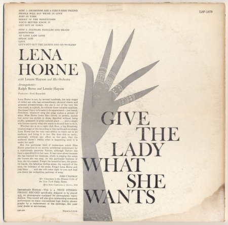 LENA HORNE