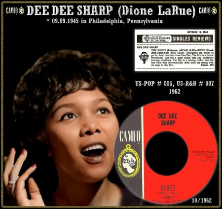 DEE DEE SHARP - HOT 100 - 1962