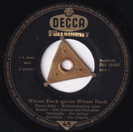 WERNER FINCK