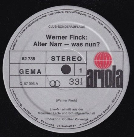 WERNER FINCK