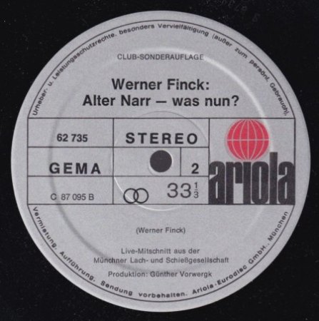 WERNER FINCK