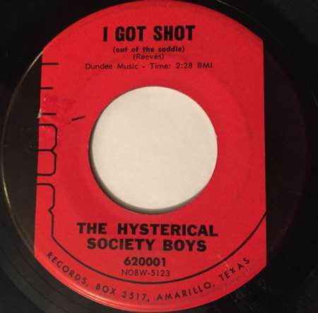 HYSTERICAL SOCIETY BOYS