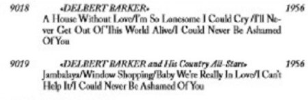 DELBERT BARKER