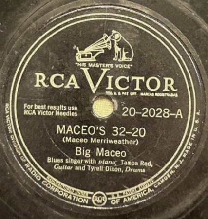 MAJOR "BIG MACEO"  MERRIWEATHER