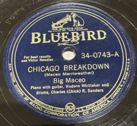 MAJOR "BIG MACEO"  MERRIWEATHER