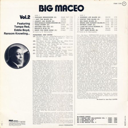 MAJOR "BIG MACEO"  MERRIWEATHER