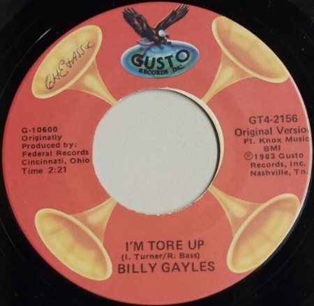 BILLY GAYLES