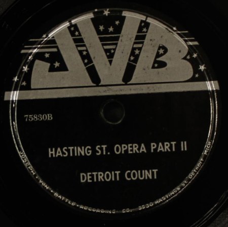 DETROIT COUNT (Bob White)