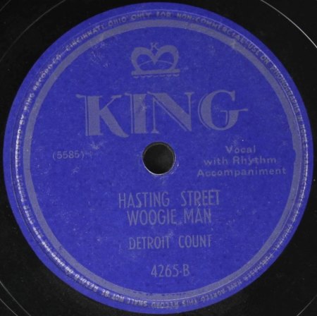 DETROIT COUNT (Bob White)