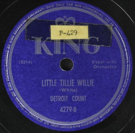 DETROIT COUNT (Bob White)