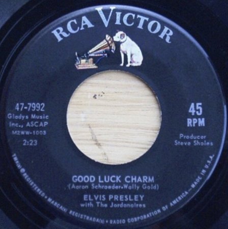 GOOD LUCK CHARM von Elvis - deutsch von John Ulrik