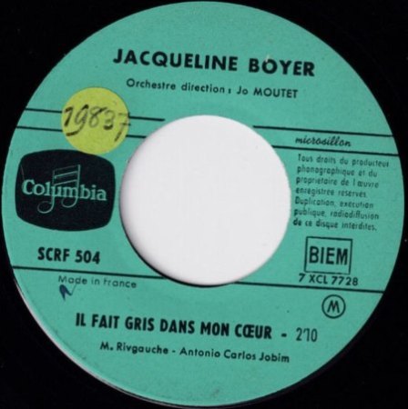JACQUELINE BOYER