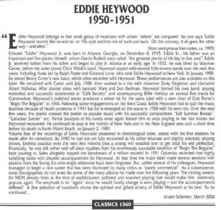 EDDIE HEYWOOD