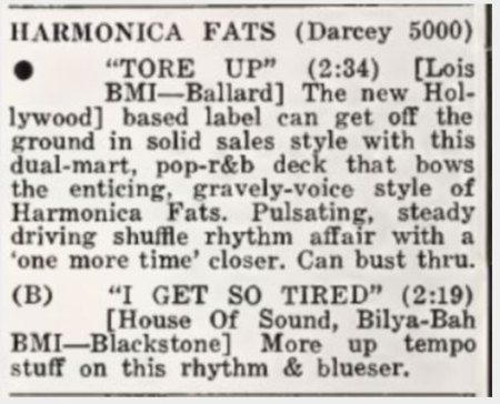 HARMONICA FATS