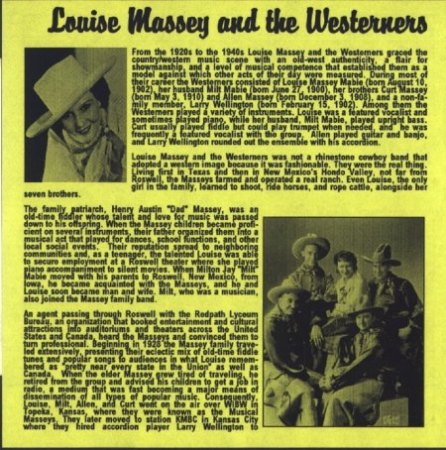 LOUISE MASSEY
