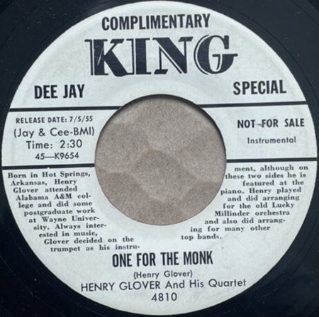 HENRY GLOVER