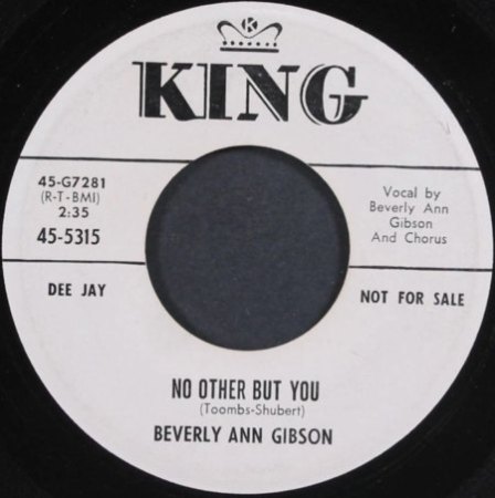 BEVERLY ANN GIBSON