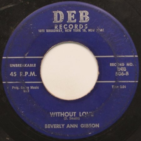 BEVERLY ANN GIBSON