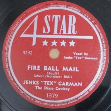 JENKS TEX CARMAN