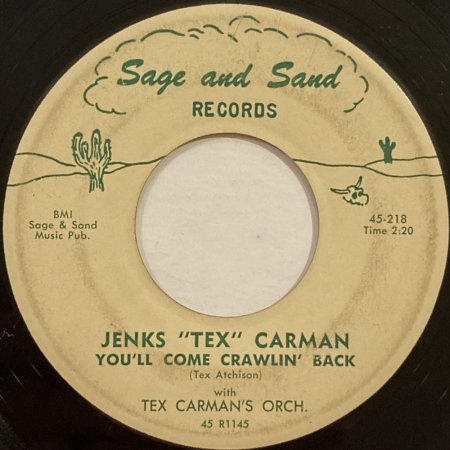 JENKS TEX CARMAN