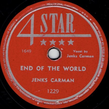 JENKS TEX CARMAN