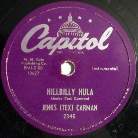 JENKS TEX CARMAN