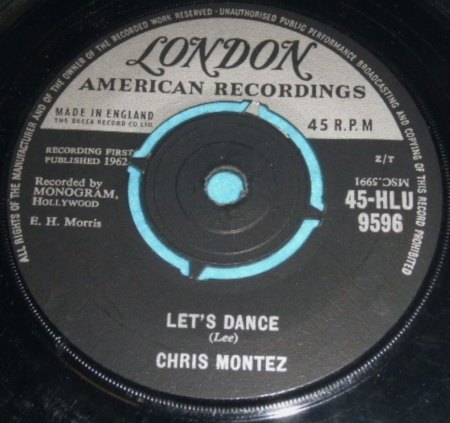 LET'S DANCE - Chris Montez-Titel in deutsch