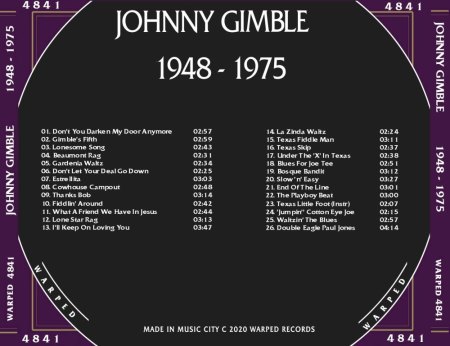 JOHNNY GIMBLE