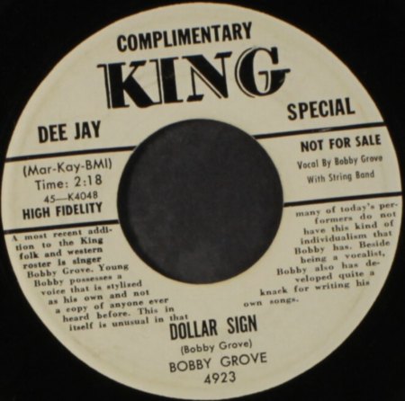 BOBBY GROVE