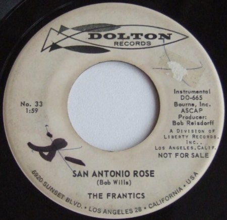 SAN ANTONIO ROSE - original und coverversion